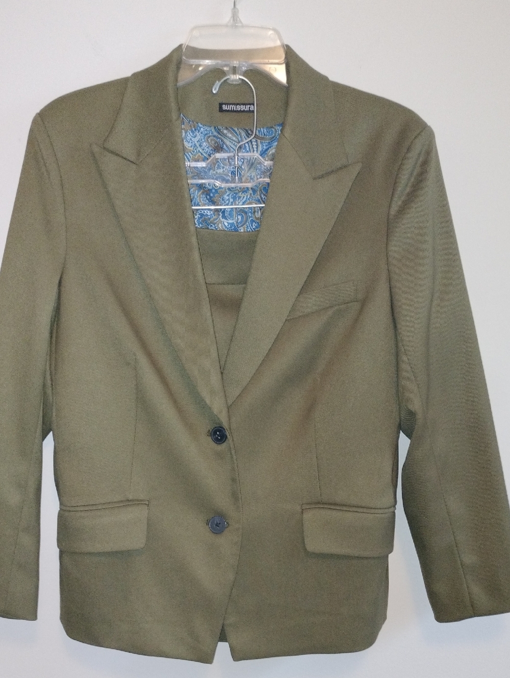 Olive Green Women's Blazer